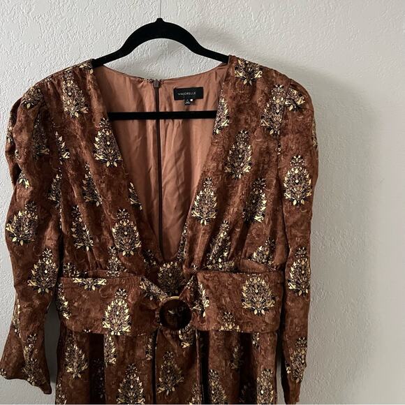 Revolve Majorelle Violeta Mini Dress in Arabian Copper - Picture 4 of 7